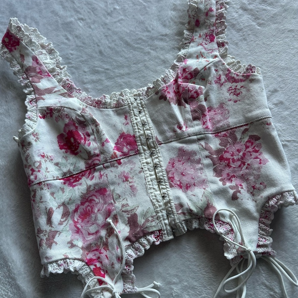 FOR LOVE & LEMONS Sheridan Bustier Top - Picture 3 of 6